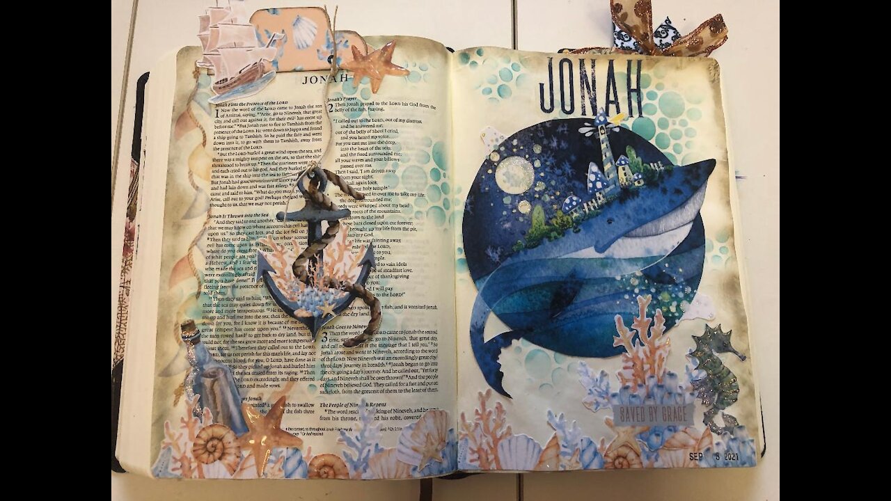 Let's Bible Journal Jonah (from Lovely Lavender Wishes)