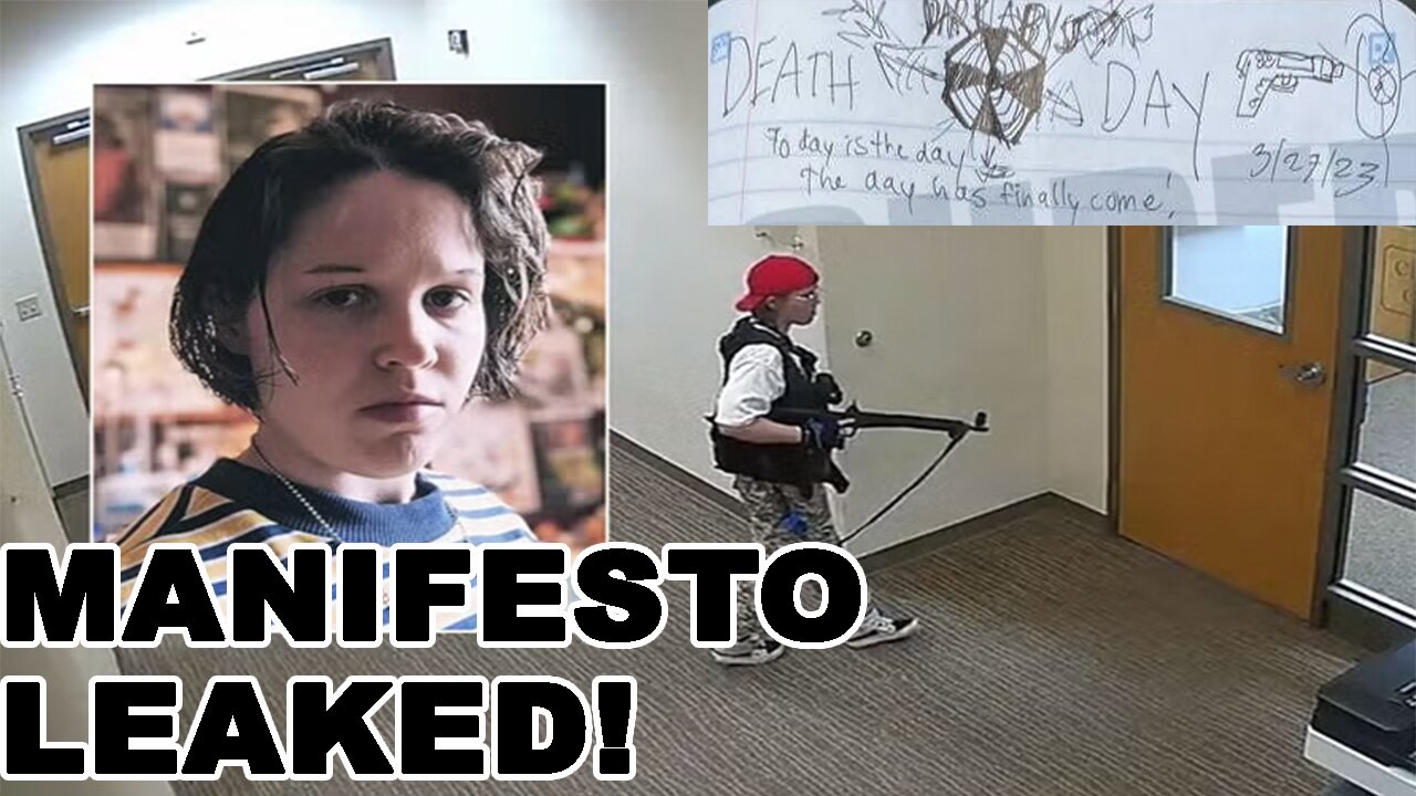 Transgender Nashillve school shooter's MANIFESTO gets LEAKED! Filled with WHITE HATE of white kids!