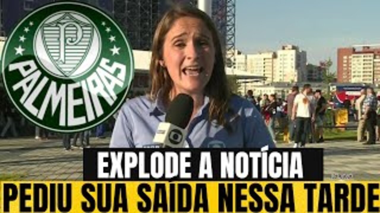 ACABOU DE SAIR! TORCIDA NÃO ACREDITA! DO VERDÃO PARA EUROPA! NOTÍCIAS DO PALMEIRAS