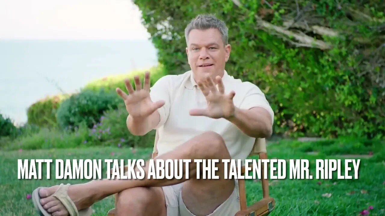 In Conversation with Matt Damon: The Making of The Talented Mr. Ripley