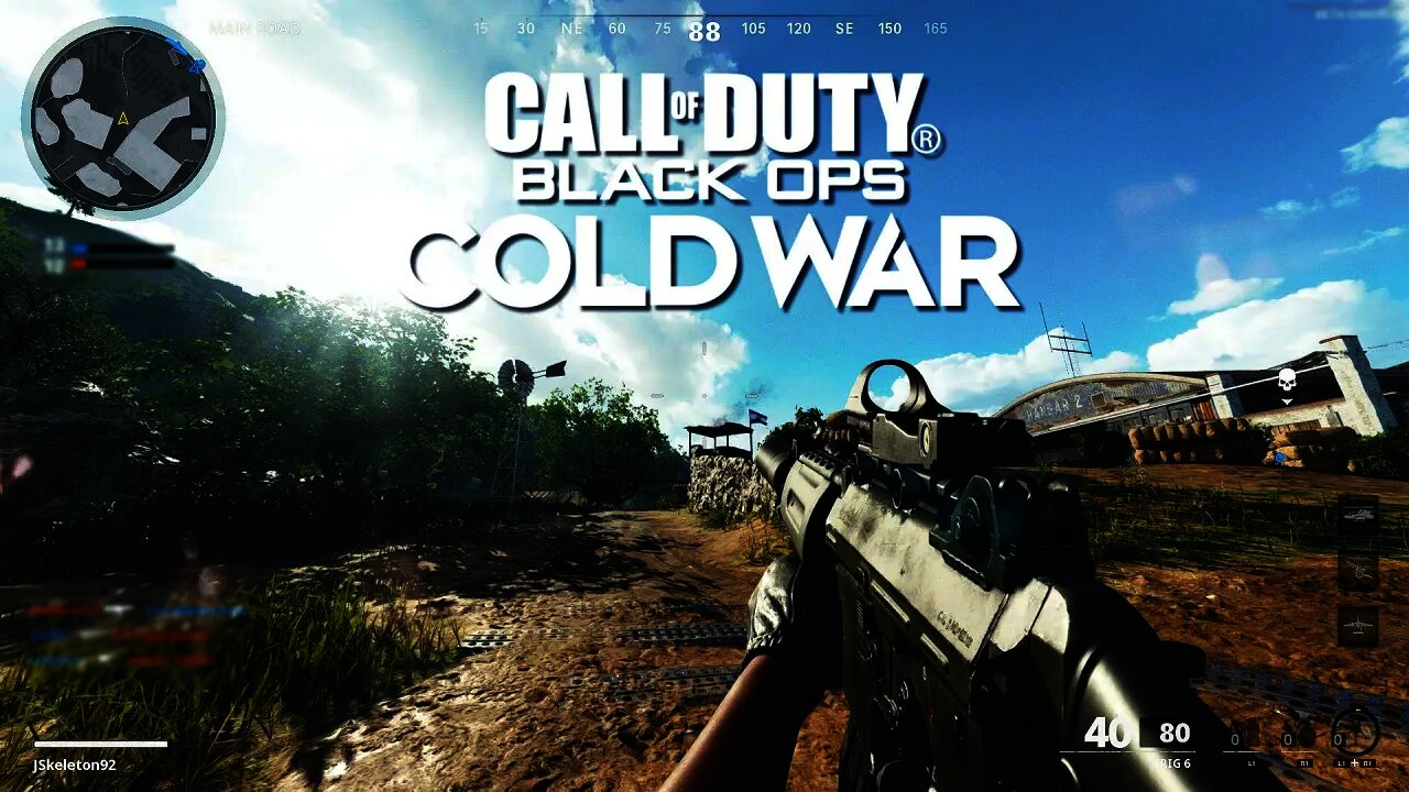 Playing Black Ops Cold War with 120 FOV on Console!