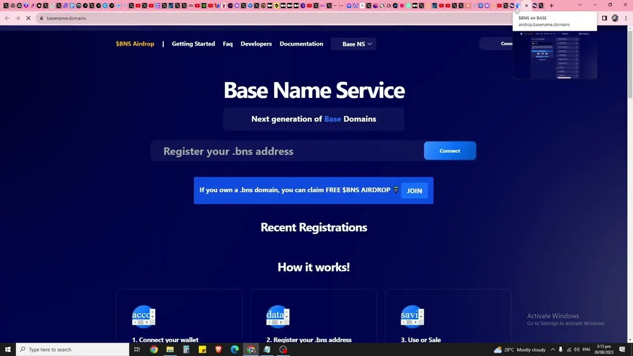 Interested In An Airdrop On The Base Chain? Few Hours Left To Claim The Base Names Airdrop!