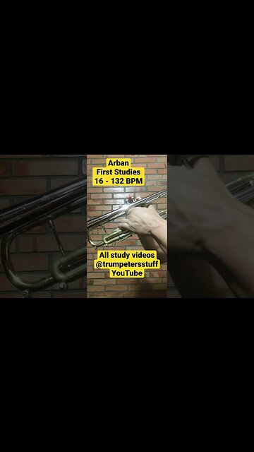 Arban's Complete Conservatory Method for Trumpet - FIRST STUDIES 16