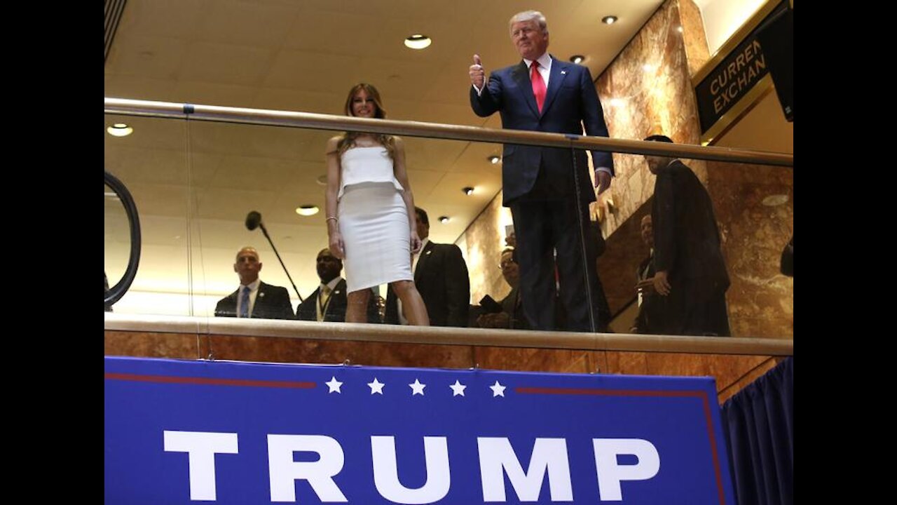 Donald Trump 2016 Presidential Campaign Announcement at Trump Tower in NYC