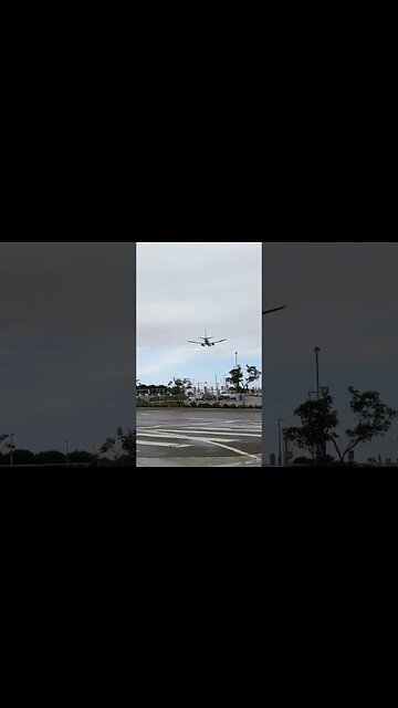 LAX Landing Los Angeles