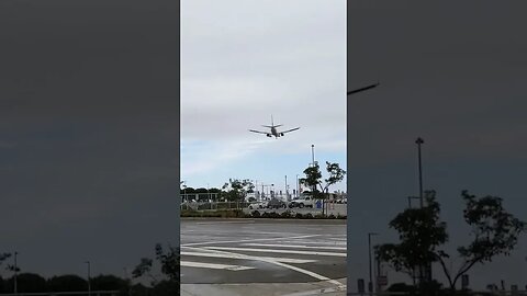 LAX Landing Los Angeles