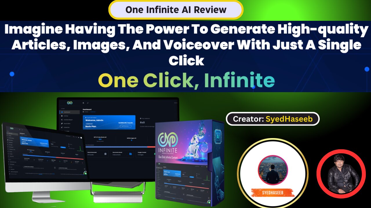 OneInfiniteAI Review: Ultimate Content Creation With AI