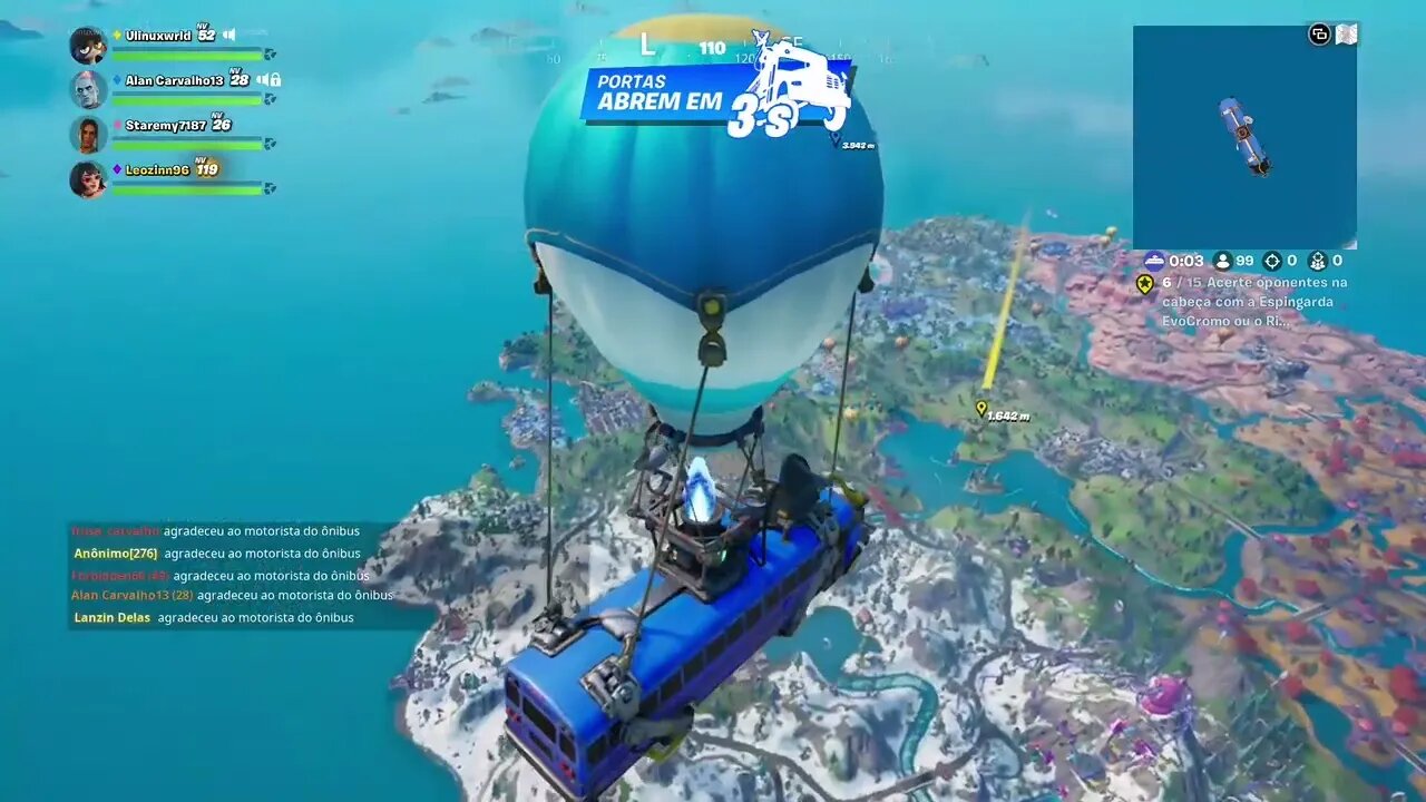 Fortnite - Com vitoria Royale