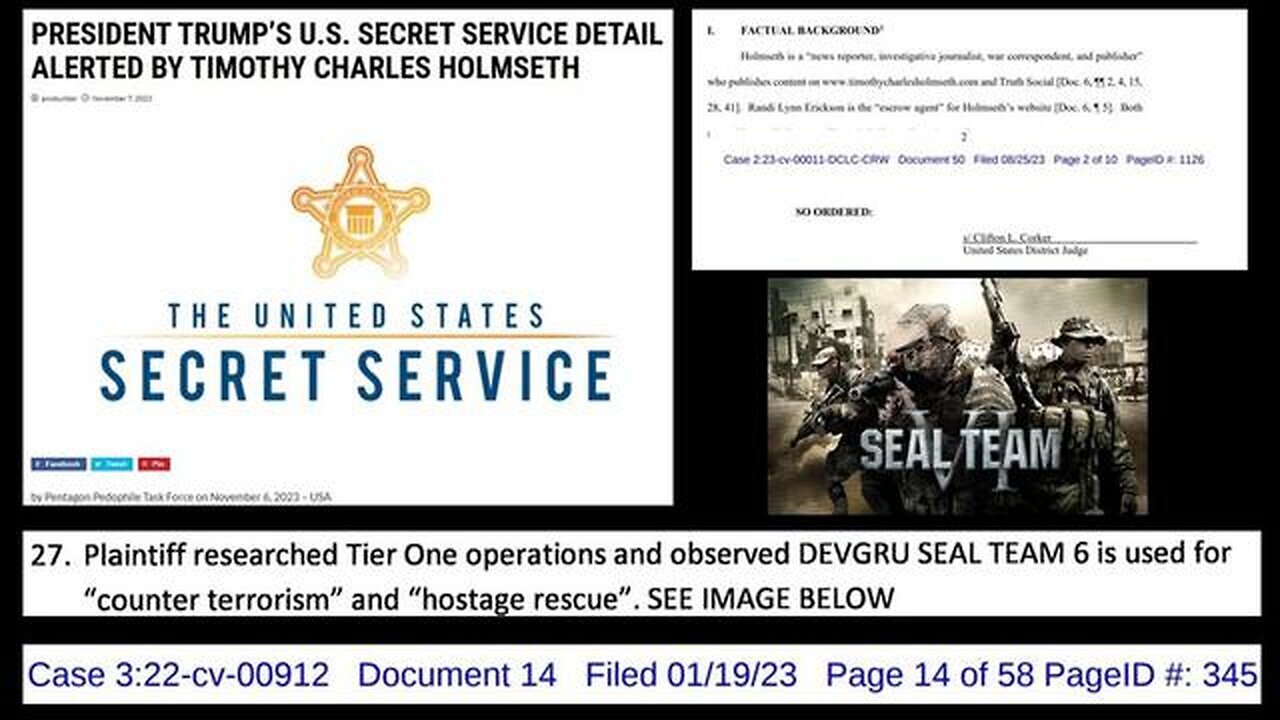 HERE'S WHY THE APPELLATE COURT ASKED ABOUT "SEAL TEAM 6" DURING PRESIDENT TRUMPS HEARING