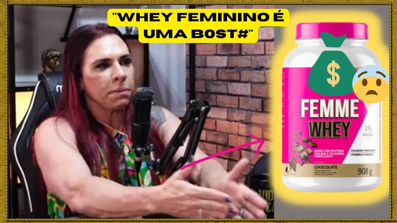 A indústria da suplementação te engana? Whey feminino é.. (Ale Grimaldi)