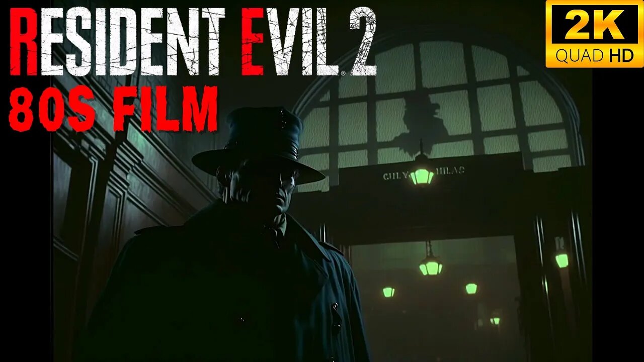 Resident Evil 2 as an 80s horror Film