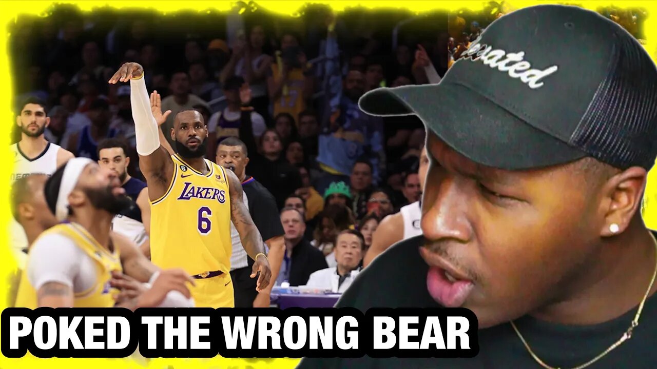 Los Angeles Lakers vs Memphis Grizzlies Game 6 Full Highlights | 2023 WCR1 Reaction