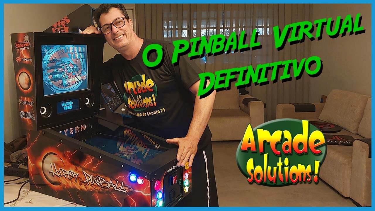 O Pinball Virtual Definitivo, 411 mesas selecionadas, mini ou tamanho grande...Feito pela Arcade Solutions!