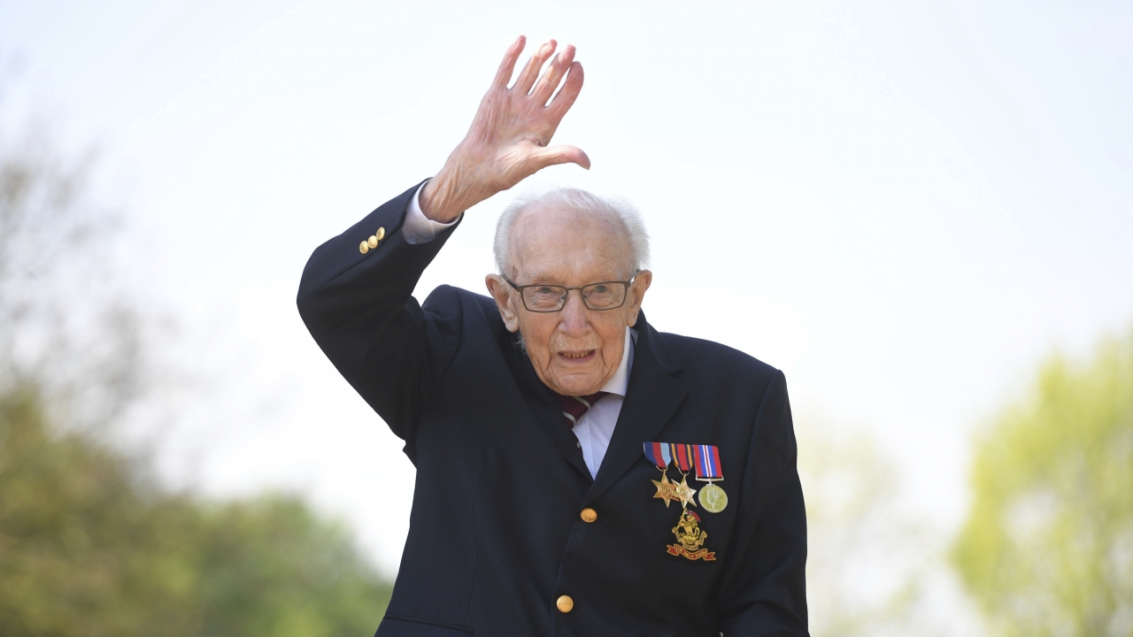 U.K. Fundraising Icon Capt. Tom Moore Dies From COVID At 100