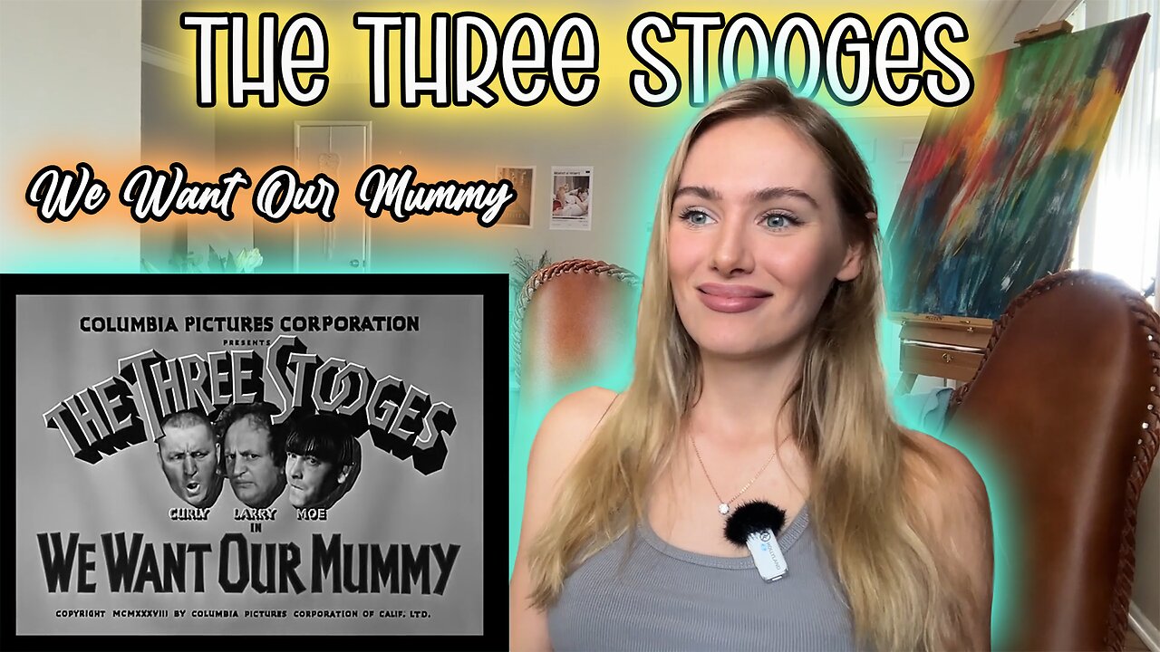 The Three Stooges! I Want My Mummy!! My First Time Seeing!!