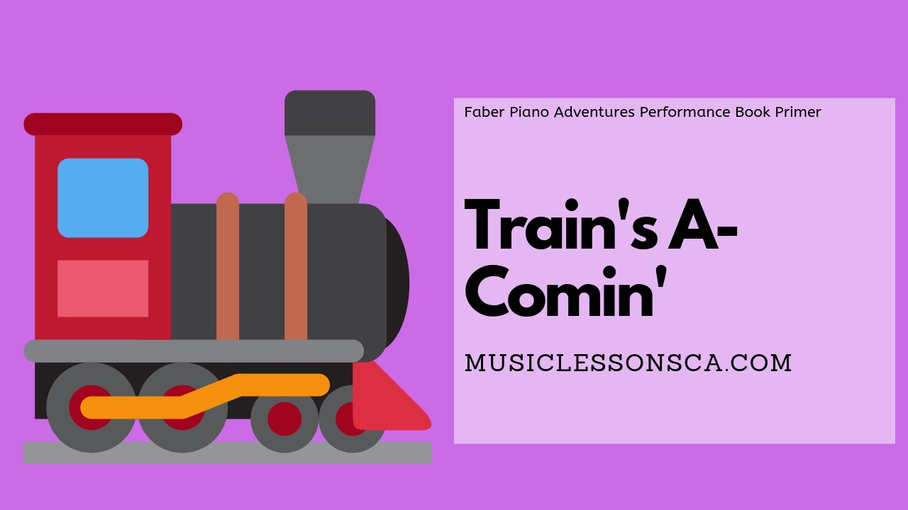 Piano Adventures Performance Book Primer - Train's A Comin'