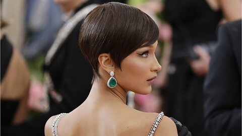 Bella Hadid Debuts Pixie Haircut At Met Gala