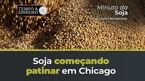 Soja começando patinar em Chicago