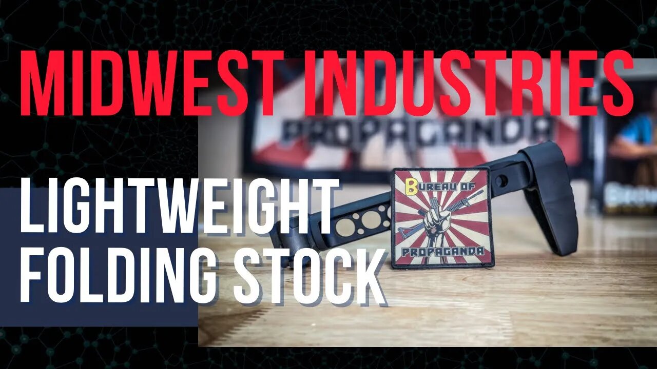 Midwest Industries LightweightFfolding Stock #midwestindustries #foldingstock