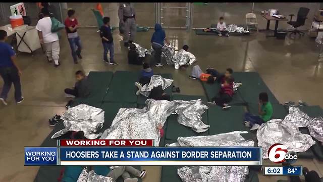 Hoosiers take a stand against border separation