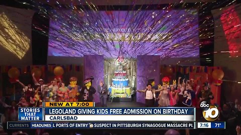 Legoland giving kids free admission on birthday