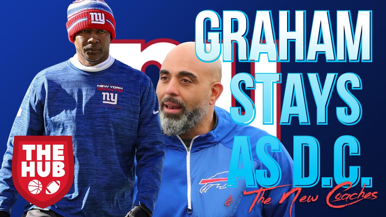 Patrick Graham to STAY as our DC | Giants Hire Shea Tierney and Bobby Johnson