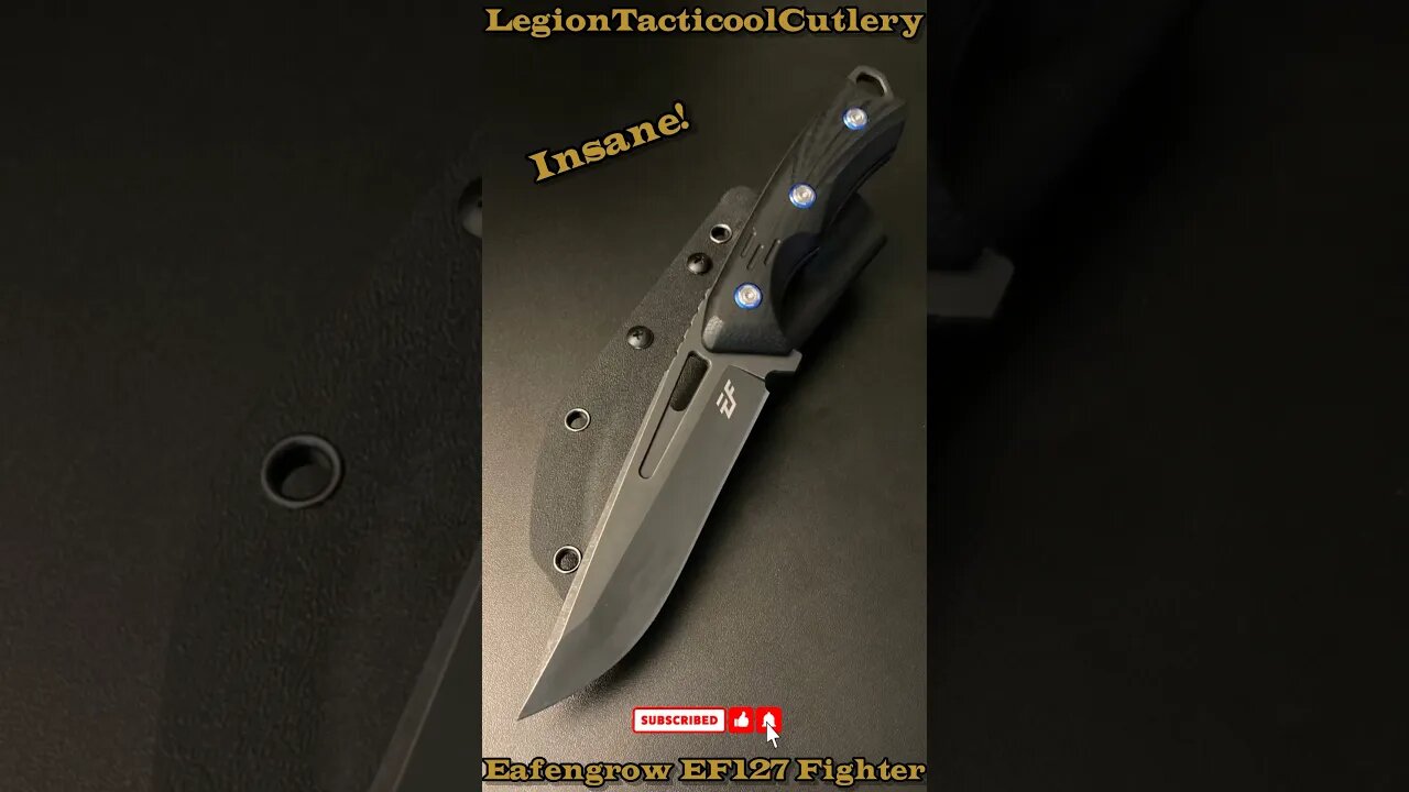 Eafengrow EF 127 fighter! #22aday #knife #22adaynomore #bushcraft #edccarry #pocketknife