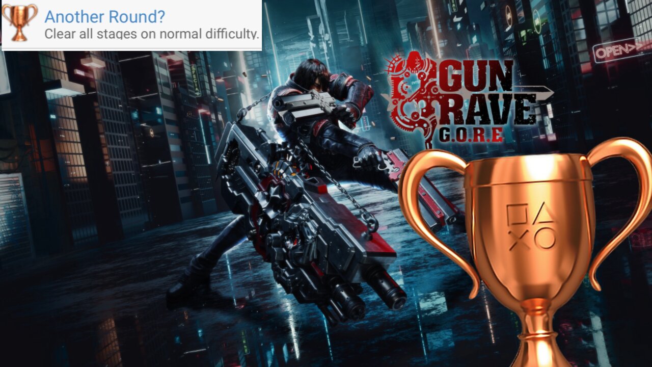 ***Spoiler*** Gungrave G.O.R.E. - "Another Round" Bronze Trophy