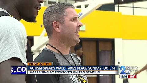 Towson coaches to help lead Autism Speaks Walk