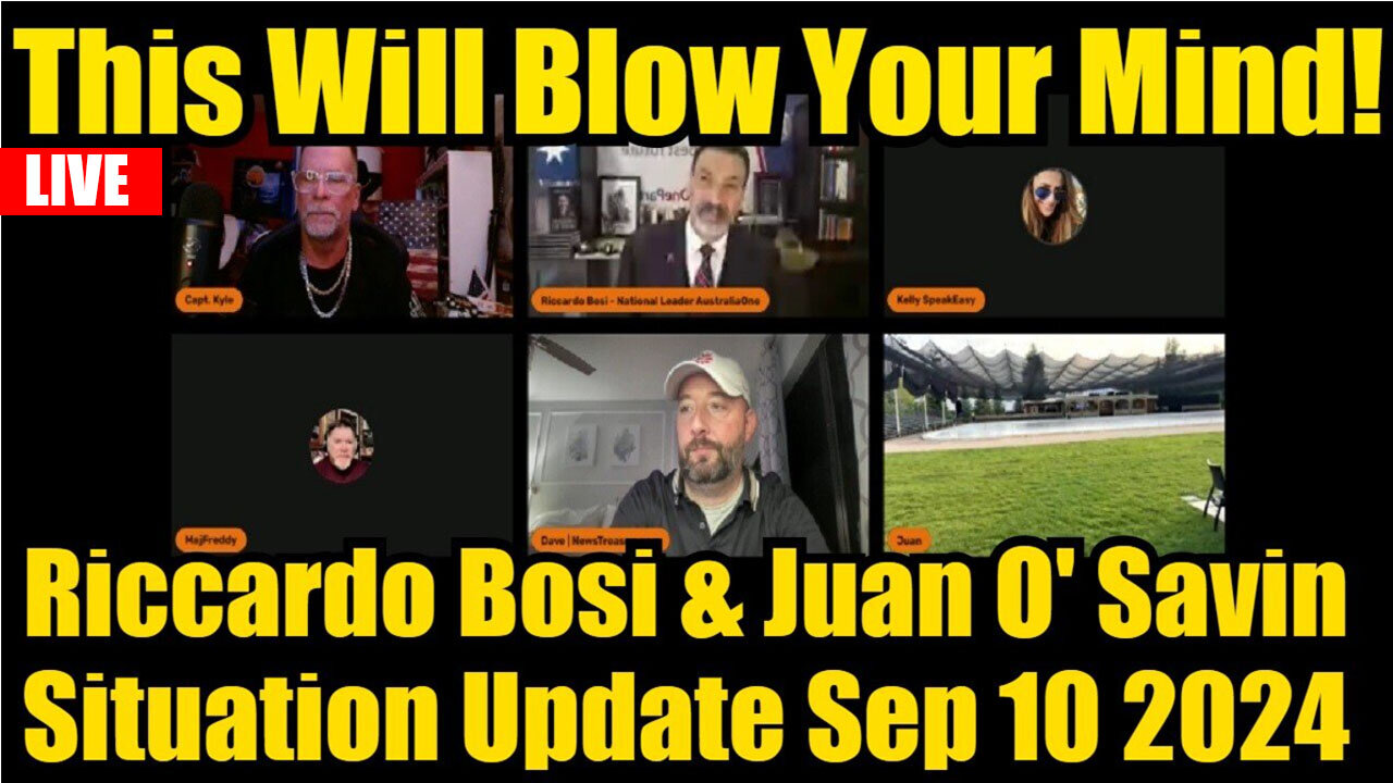 Riccardo Bosi & Juan O Savin SHOCKING NEWS 10/31/24 💥 This Will Blow Your Mind 💥 BENJAMIN FULFORD