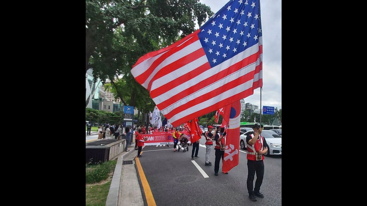 #FreedomMarch#AmericaTheBeautiful#SolidKoreaUSAlliance#FightForFreedom#NeverCommunism#GodBlessUSA#일파