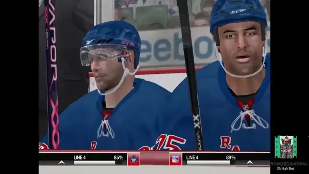 Gaming eh ? NHL09- w/mods rosters.