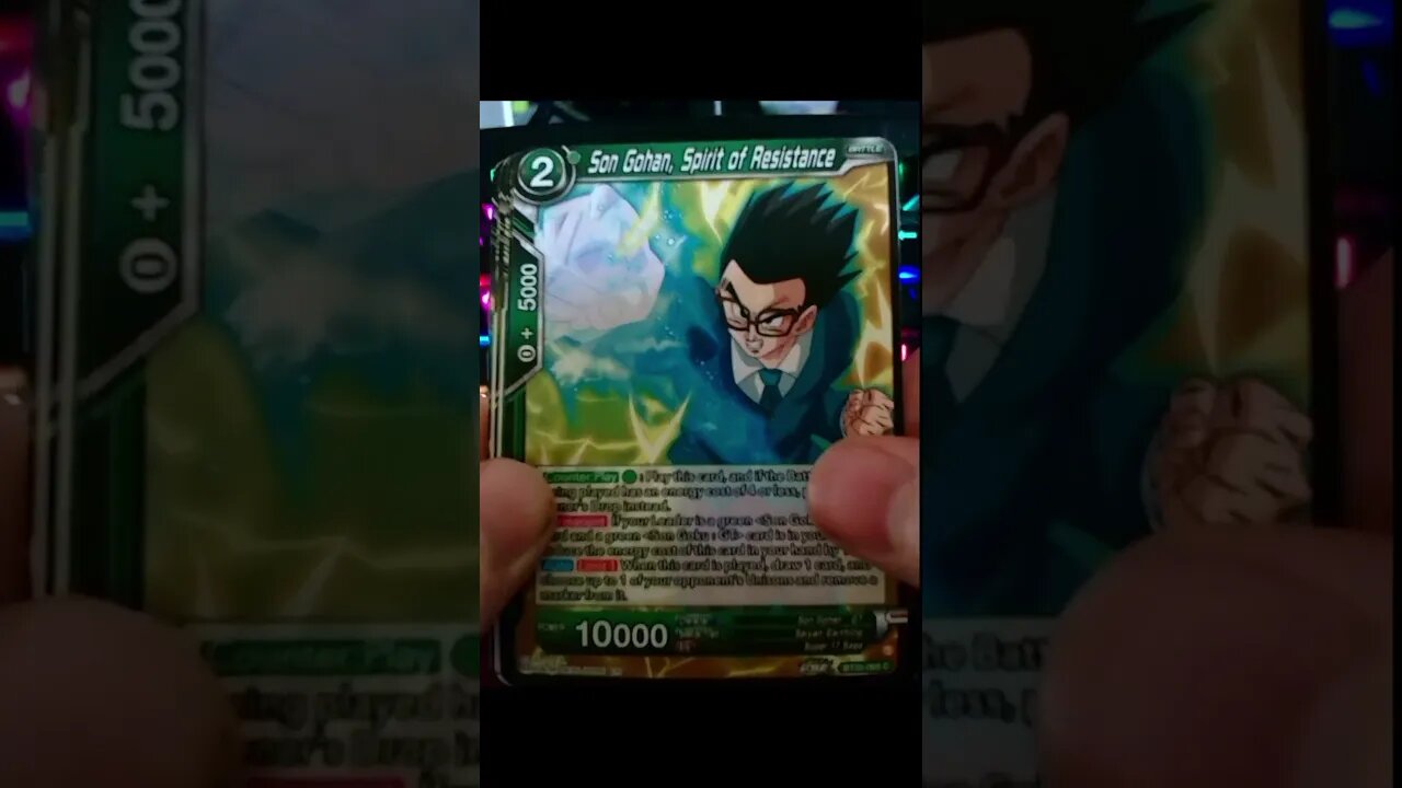 Opening A Dragon Ball Super TCG: Power Absorbed Booster Pack #20