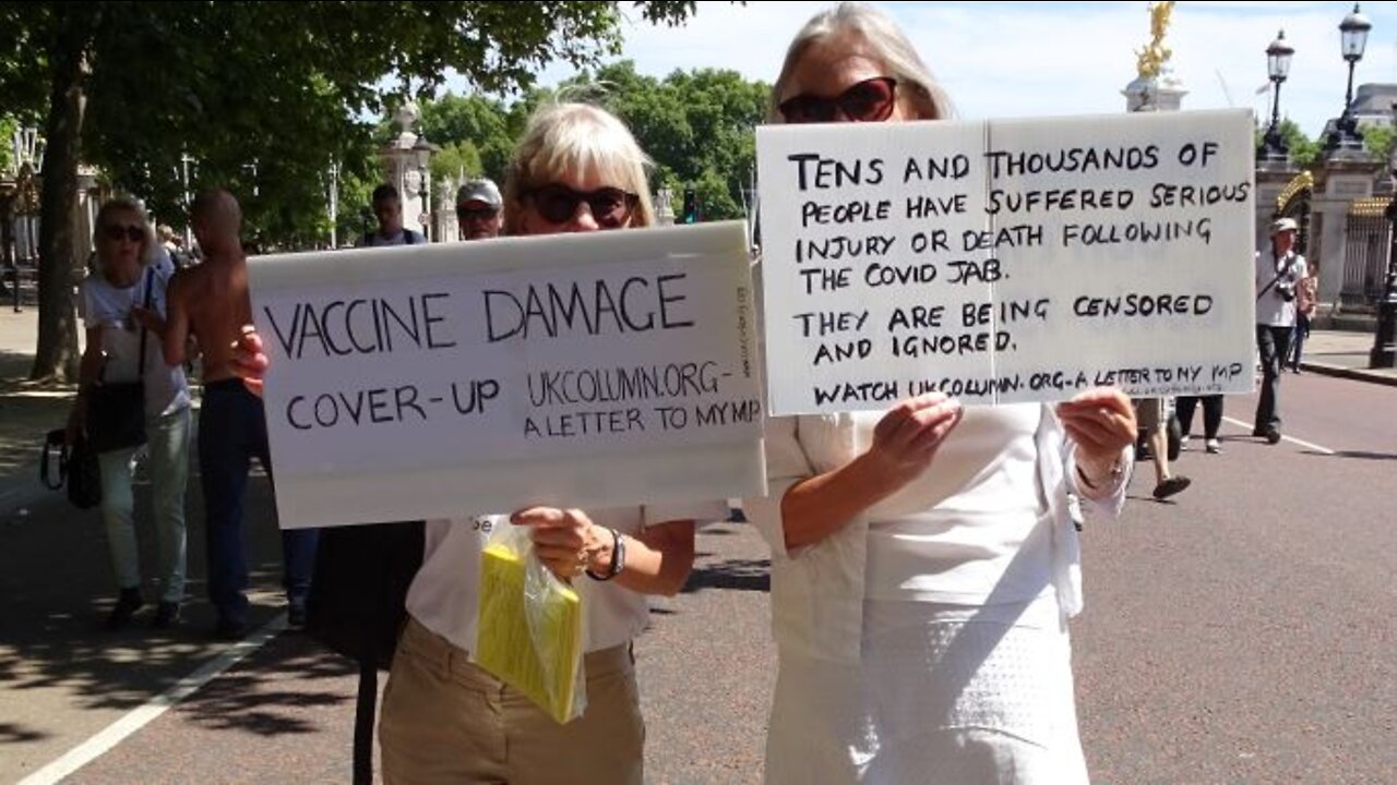 London Freedom Rally: 23rd July 2022 - Part 1 Starting from Buckingham Palace