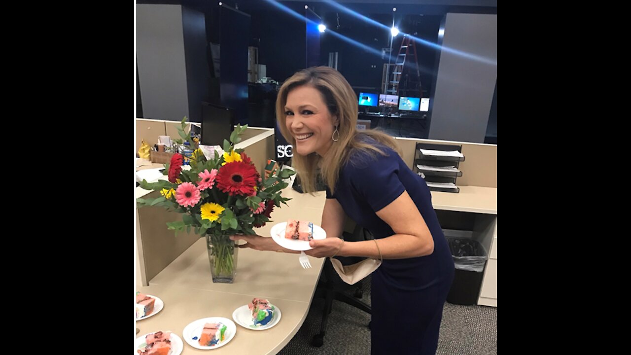 Happy 25 years at WPTV Shannon Cake