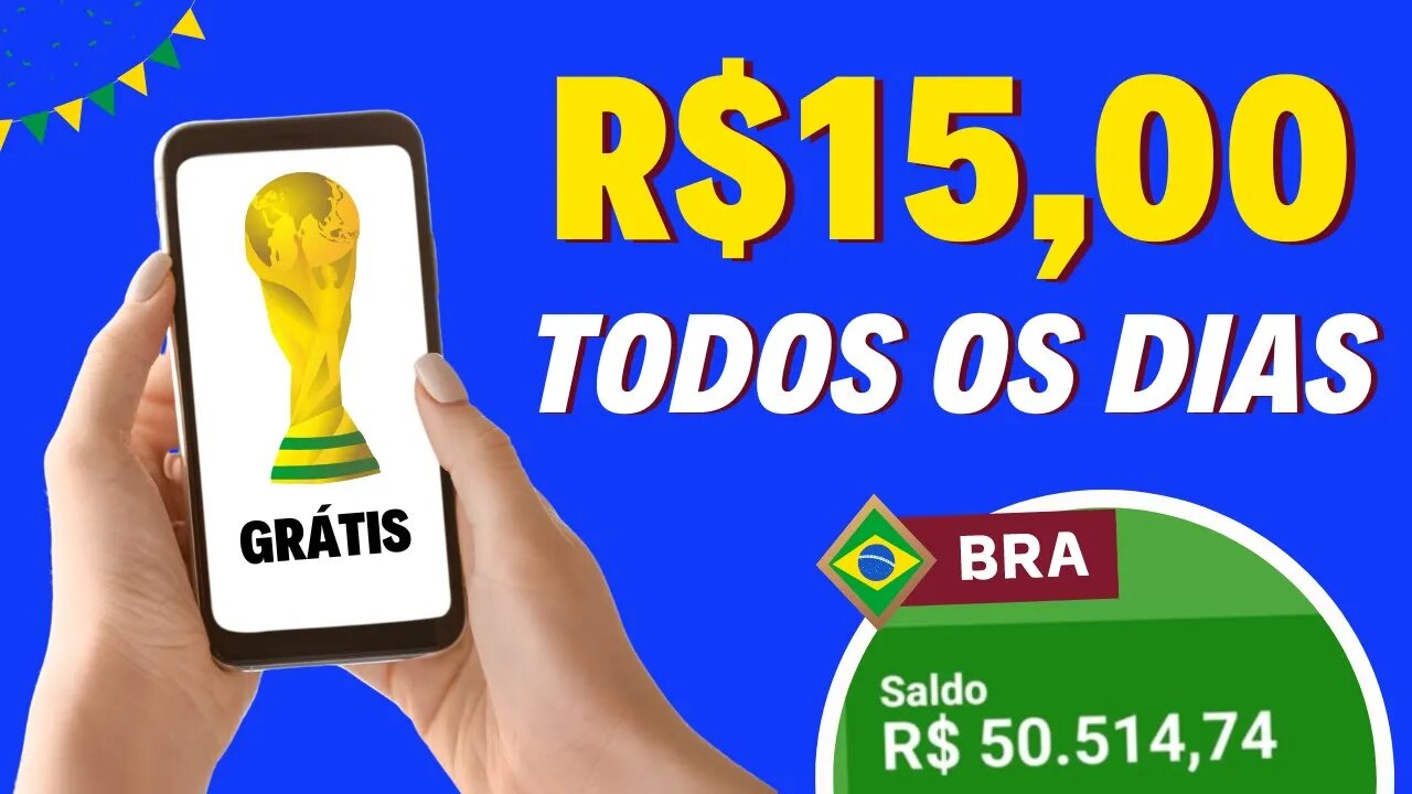 Ganhe R$15,00 Via Pix Todos os Dias Durante a COPA DO MUNDO! Promoção Pixbet Grátis