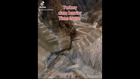 Turkey water dam