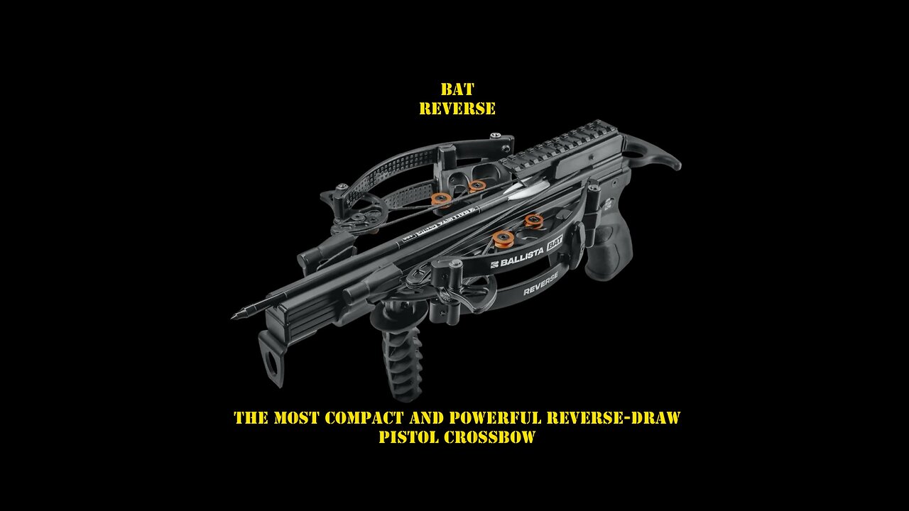 Bat Reverse Compact - Reverse-Draw Pistol Crossbow Unboxing