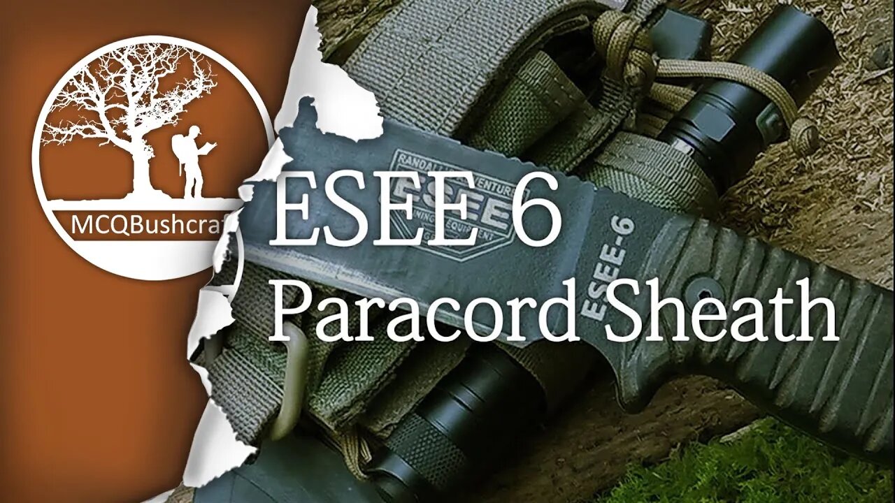 Bushcraft Knives: ESEE Paracord Sheath