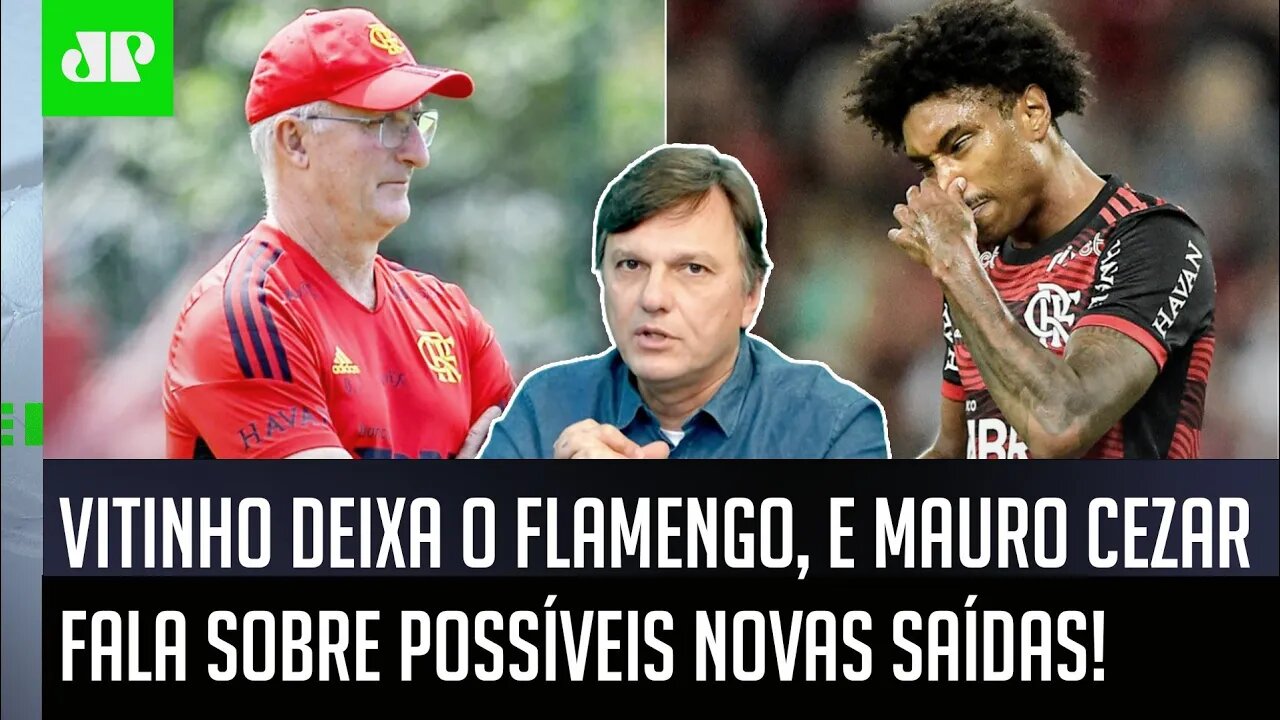 "Além do Vitinho, MAIS GENTE PODE SAIR do Flamengo agora!" Mauro Cezar ABRE O JOGO!