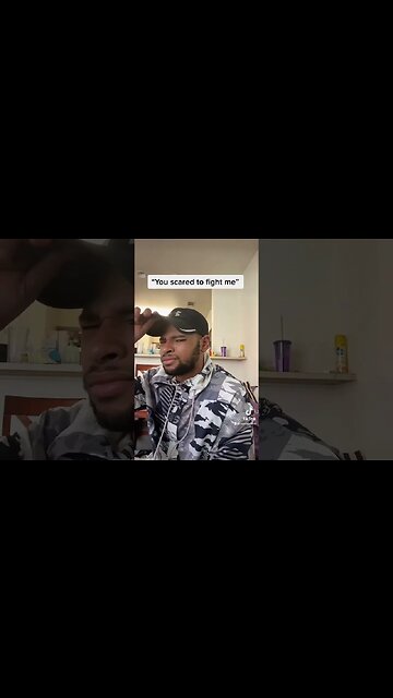 When someone say your scared to fight them… seemlytuber skit TikTok ban reaction