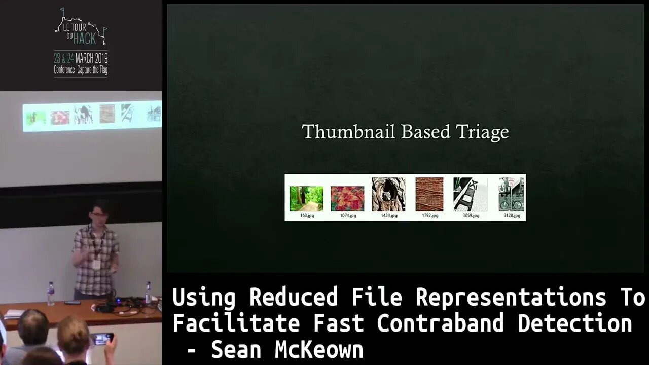 Reduced File Representations For Fast Contraband Detection Sean McKeown