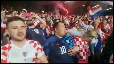 Atmosfera na stadionu u Rotterdamu