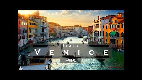 4K Beautiful Venice by Drone,