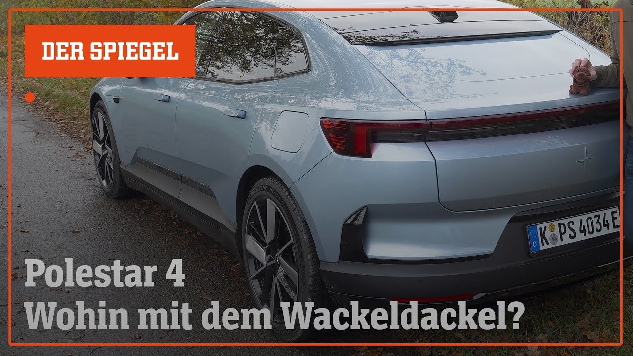 Wir drehen eine Runde: Polestar 4 - Elektro-SUV mit Sportwagen-Deko | DER SPIEGEL