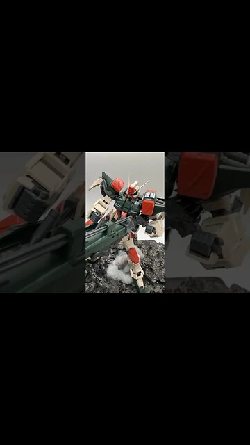 This kit is awesome 😎 #gundam #gundamseed #airbrush #ガンダム #gunplabuilder #iwataairbrush #gunpla