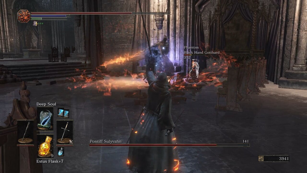 Dark Souls 3 Sorcerer Run | Pontiff Sulyvahn