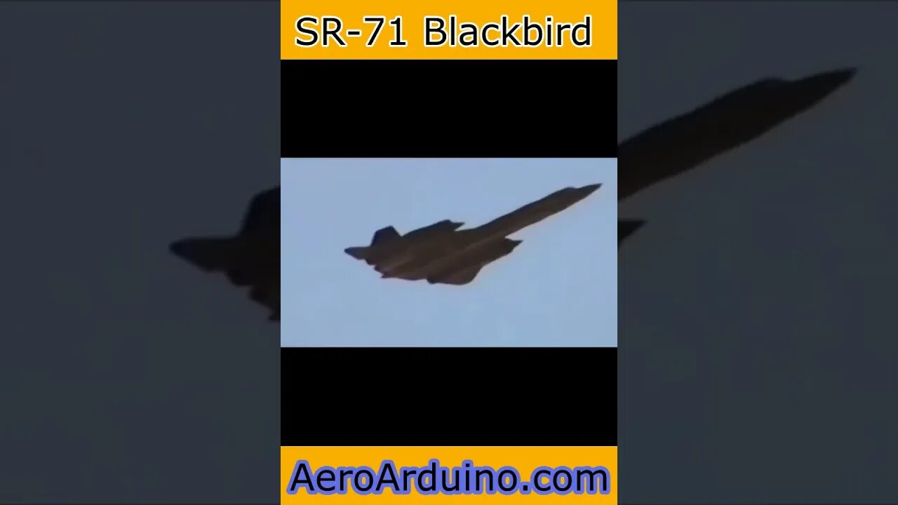 World Highest #Flying #Aircraft SR 71 Blackbird #Aviation #AeroArduino