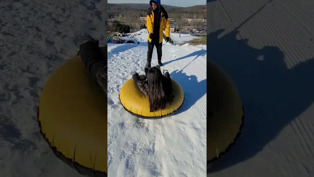 #snowtubing #winter #fun in the #poconos!