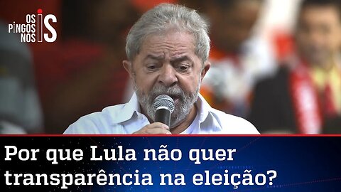 Lula junta-se a STF e Pacheco na luta contra o voto auditável